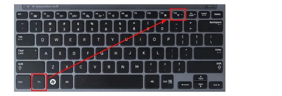 cách bật wifi trên laptop